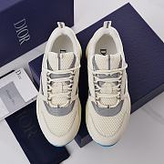 Dior B22 Sneakers Cream Blue - 2