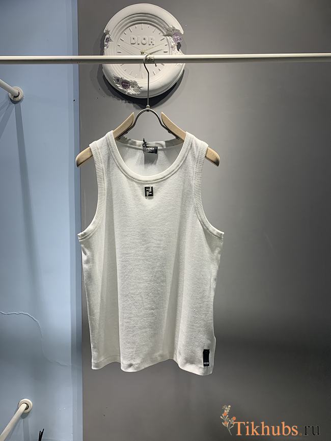 Fendi White Tank Top  - 1