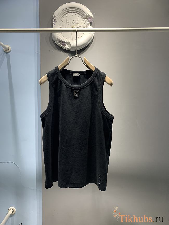 Fendi Black Tank Top - 1