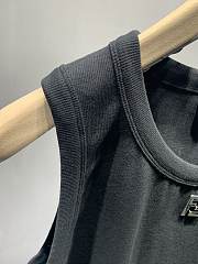 Fendi Black Tank Top - 2