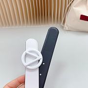 Valentino White Belt 3cm - 4