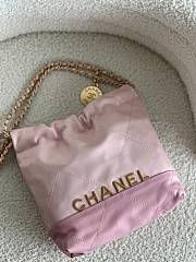 Chanel 22 Mini Bag Pink 20x19x6cm - 4