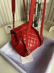 Chanel Backpack Duma Red 18x18x20cm - 5