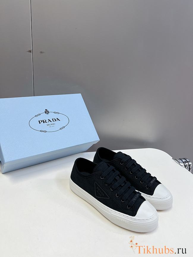 Prada Fabric Sneakers Black  - 1