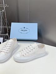 Prada Fabric Sneakers White - 2