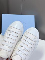 Prada Fabric Sneakers White - 3