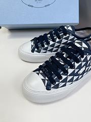 Prada Triangle Jacquard Low-top Sneaker  - 4