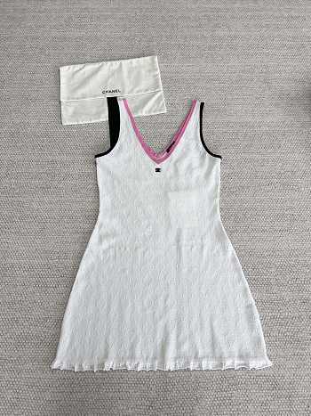 Chanel White Dress 03