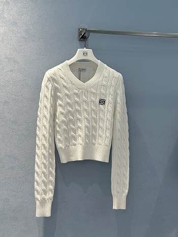 Loewe White Sweater