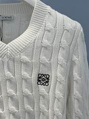 Loewe White Sweater - 2