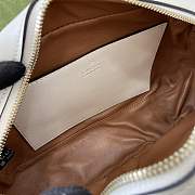 Gucci GG Marmont Small Shoulder Bag White 24.5x15x9cm - 2