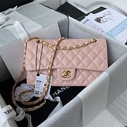 Chanel Medium Flap Bag Pink Caviar Gold 25cm - 1