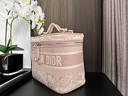 Dior Traval Vanity Case Pink 24 x 17 x 13.5 cm - 5