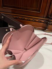 Alaia Le Coeur Shoulder Bag Pink 21x17x5cm - 5