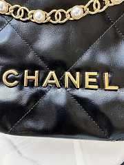 Chanel 22 Mini Bag Black Pearls 20 x 19 x 6 cm - 3