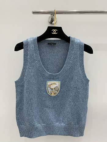 Chanel Blue Tank Top 02