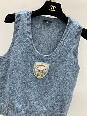 Chanel Blue Tank Top 02 - 3