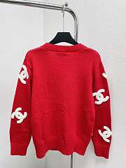 Chanel Red Cardigan - 4