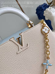 Louis Vuitton LV Capucines BB White Blue 27 x 17.3 x 9 cm - 2