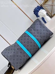 Louis Vuitton LV Keepall Bandoulière 45 Turquoise 45 x 27 x 20 cm - 5