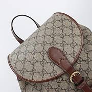 Gucci Horsebit 1955 Backpack Brown 27x35x16.5cm - 5