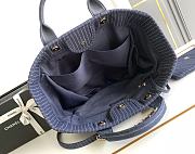 Chanel Shopping Tote Bag Denim 38cm - 6