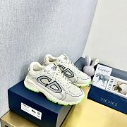 Dior B30 Sneaker Cream Mesh Technical Fabric - 1