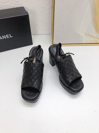 Chanel Black Heel 10cm