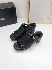 Chanel Black Heel 10cm - 2