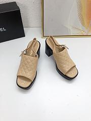 Chanel Beige Heel 10cm - 1