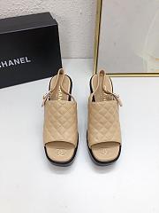 Chanel Beige Heel 10cm - 4