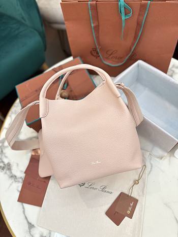 Loro Piana Bag Small Bale Pink 17x17x21cm