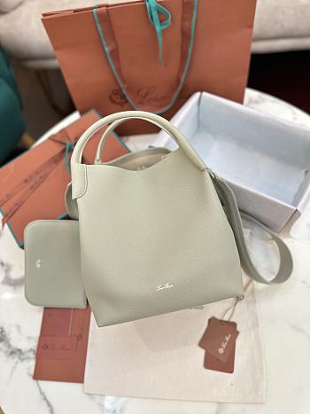 Loro Piana Bag Small Bale Light Green 17x17x21cm