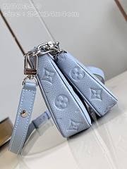 Louis Vuitton LV Multi Pochette Accessoires Blue 25 x 14.5 x 4.5 cm - 4