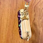 Louis Vuitton LV Monogram Craggy Eclair Bag Charm  - 2