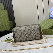 Gucci Ophidia Chain Wallet Beige 19x10x3.5cm - 5