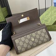 Gucci Ophidia Chain Wallet Beige 19x10x3.5cm - 3