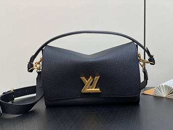 Louis Vuitton LV Soft Twist Black 27 x 19 x 9 cm