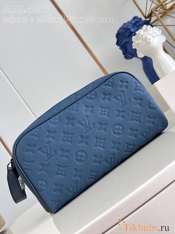 Louis Vuitton LV Dopp Kit Sapphire 28 x 15 x 16.5 cm - 1