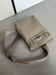 Hermes Hac a Dos PM Backpack Etoupe 18x26x8cm - 2