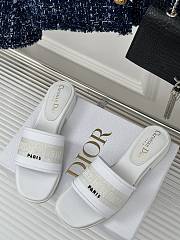 Dior White Slides 02 - 1