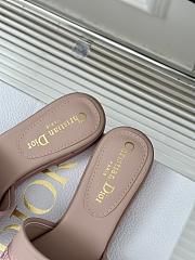 Dior Pink Slides - 5