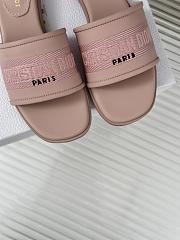 Dior Pink Slides - 4