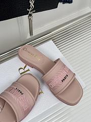 Dior Pink Slides - 3