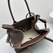 The Row Soft Margaux 10 Bag Brown 25.4 x 17.8 x 19.0 cm - 6