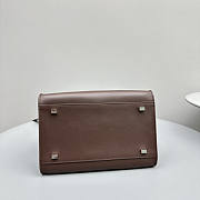 The Row Soft Margaux 10 Bag Brown 25.4 x 17.8 x 19.0 cm - 3