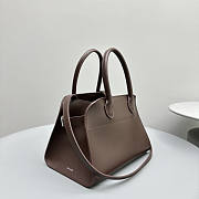 The Row Soft Margaux 10 Bag Brown 25.4 x 17.8 x 19.0 cm - 4