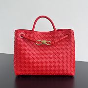 Bottega Veneta Medium Andiamo Red 32.5x24x12cm - 1