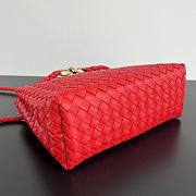 Bottega Veneta Medium Andiamo Red 32.5x24x12cm - 6