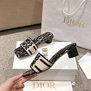 Dior Miss Beige Black Heel 3.5cm - 4